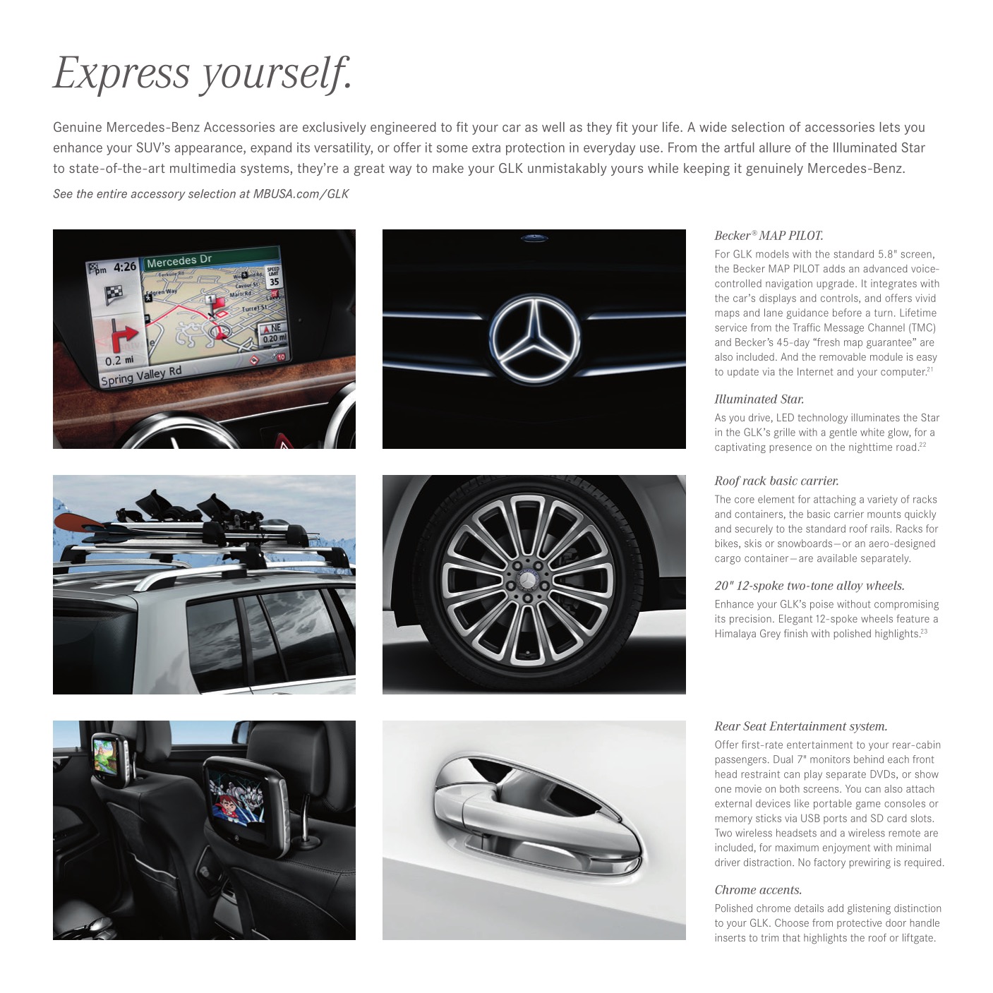 2015 Mercedes-Benz GLK-Class Brochure Page 7